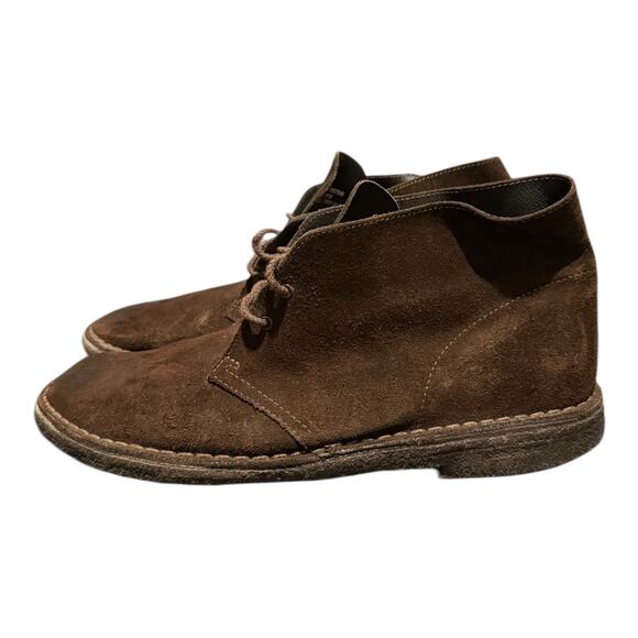 Clarks Original Chukka Men\'s Size 12 M Brown Suede CasualCrepe Sole Boot Lace Up main image 7
